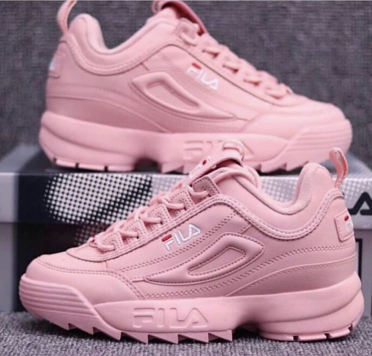 tênis fila disruptor rose