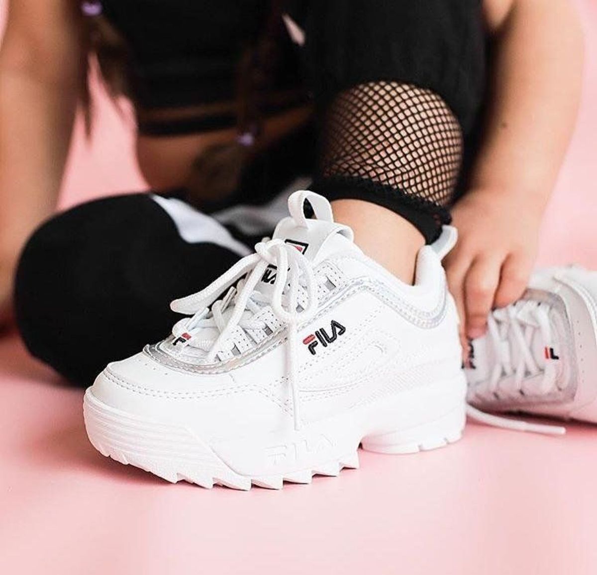 tenis fila disruptor 2 infantil