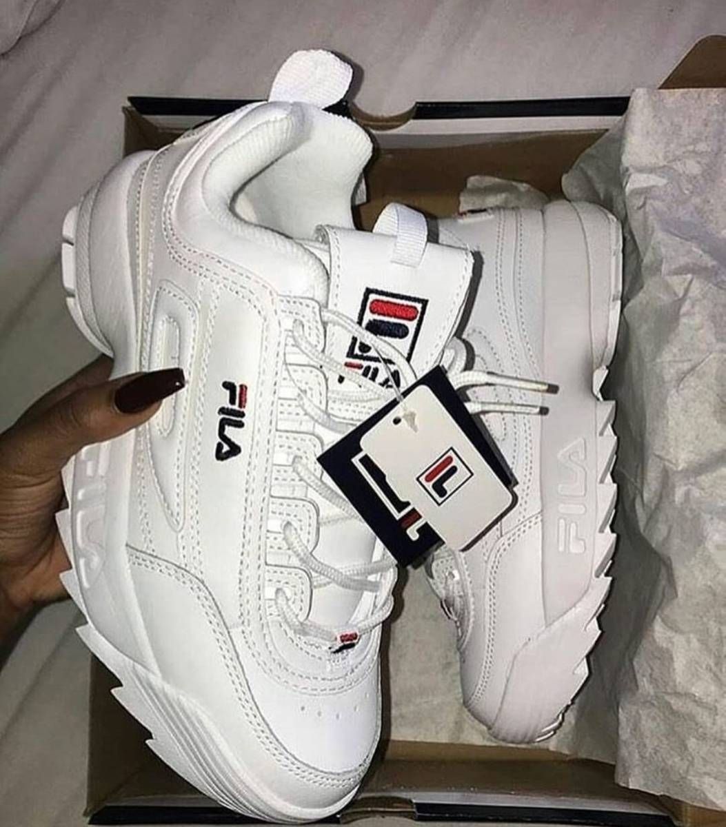 tênis fila disruptor ii premium branco