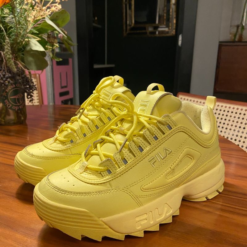 Tênis Fila Disruptor Ii Premium Limelight Fila Usado 109315233