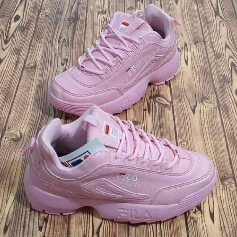 T nis Fila Disruptor Ii Premium pink T nis Feminino Fila Nunca Usado 50257153 enjoei