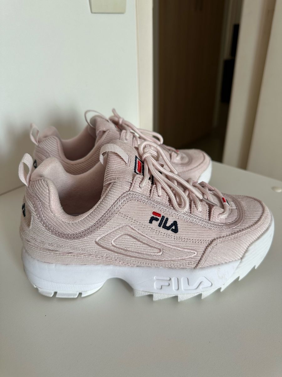 Tenis Fila Disruptor Ii Rosa Bebe Feminino Tenis Feminino Fila Nunca Usado 97748309 enjoei