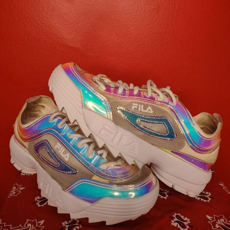 Tenis fila feminino hot sale disruptor mercado livre