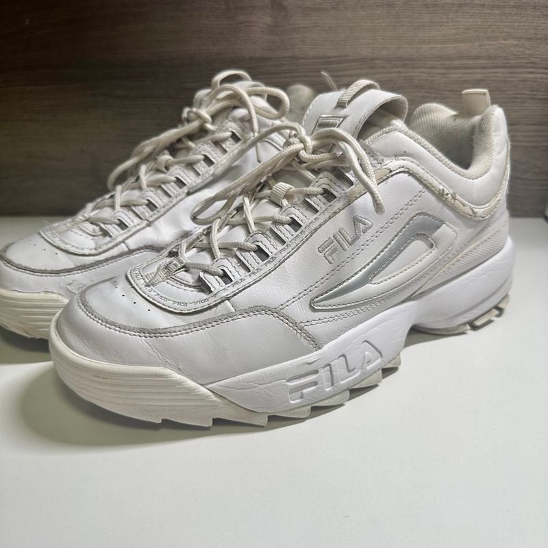 Fila disruptor masculino store branco