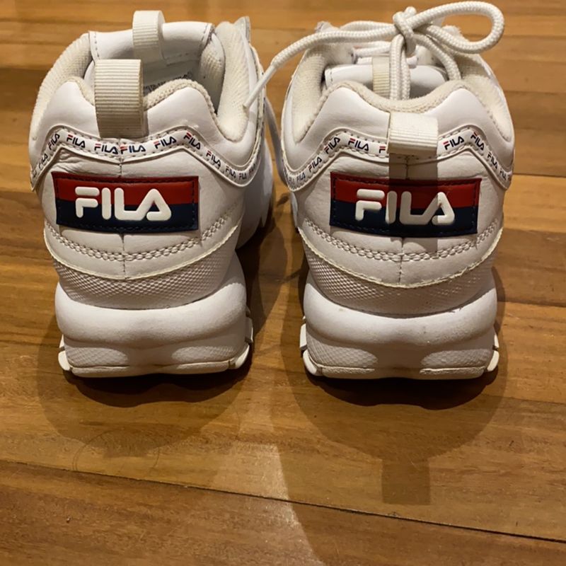 Tenis fila hot sale disruptor marrom