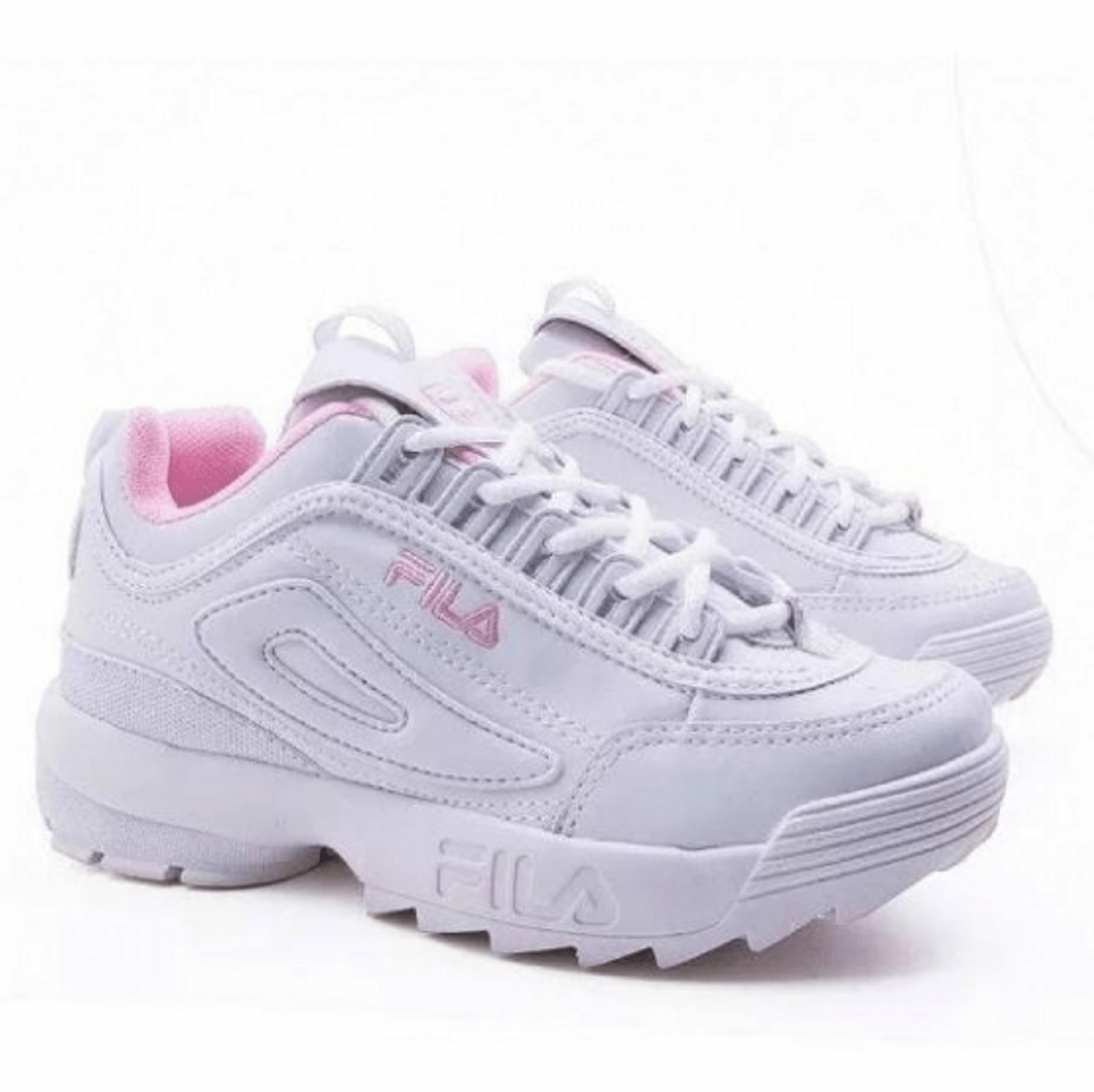 tenis fila disruptor original branco