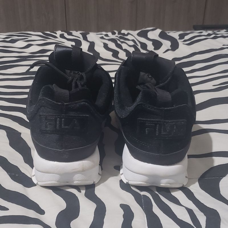 Fila disruptor hot sale original preto