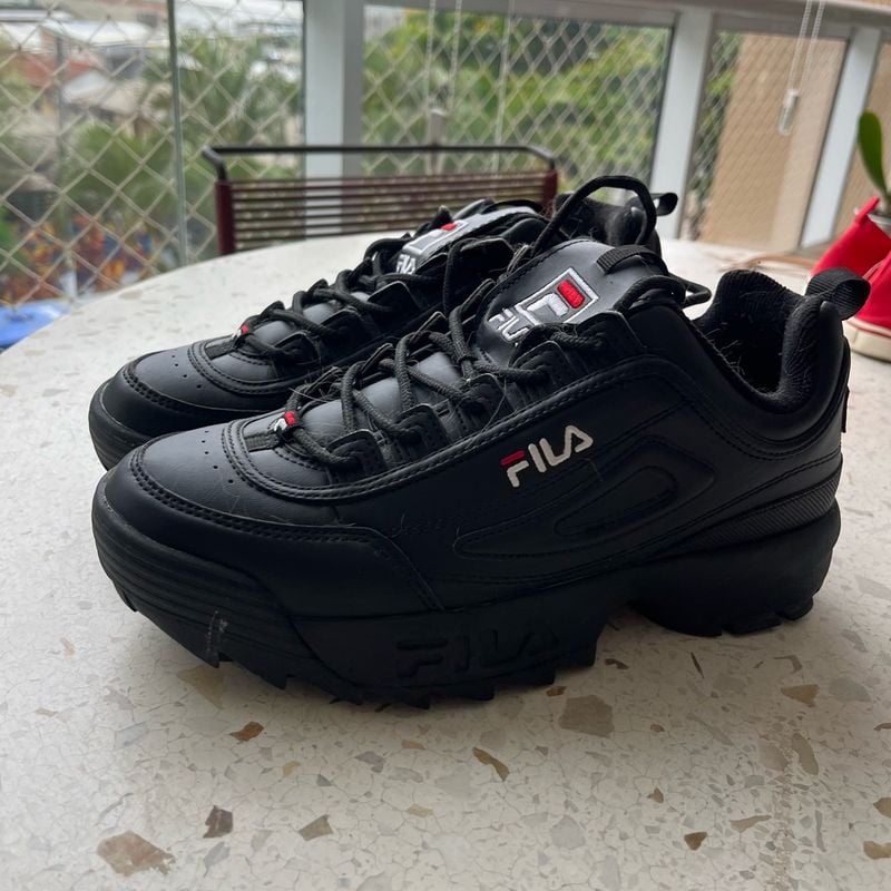 Tenis Fila Disruptor Preto Tênis Fila Disruptor Preto 40 Fila