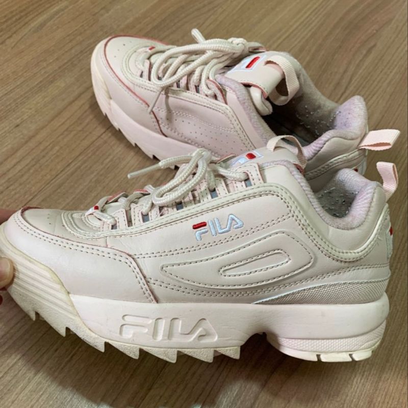 Tenis fila clearance rosa disruptor original