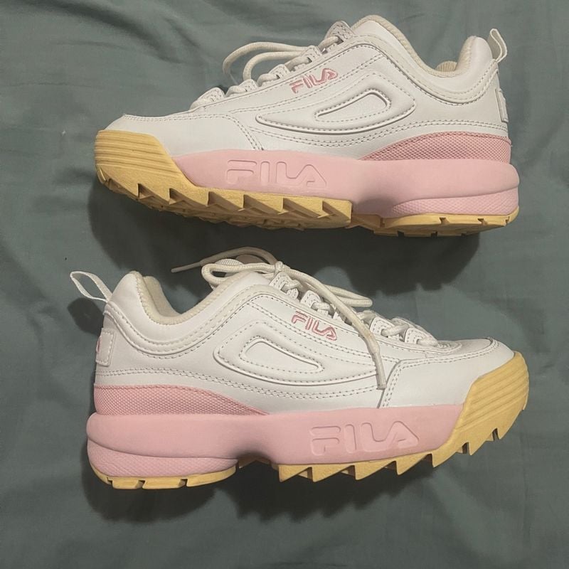 Fila disruptor 2024 rosa original