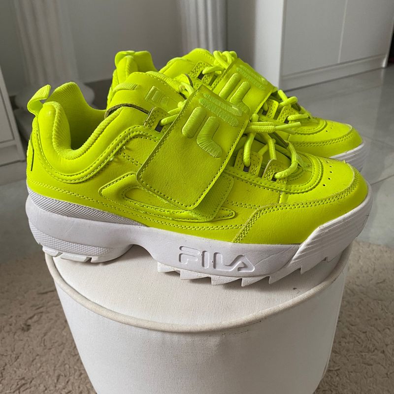 Fila disruptor verde hot sale