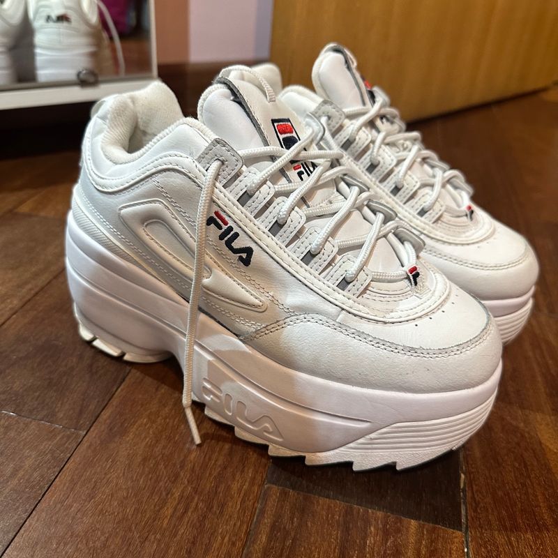 Tenis plataforma sale fila feminino