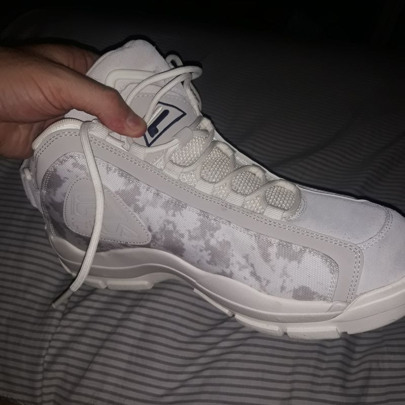 T nis Fila Grant Hill Branco N 43 44 Camuflado Novo T nis