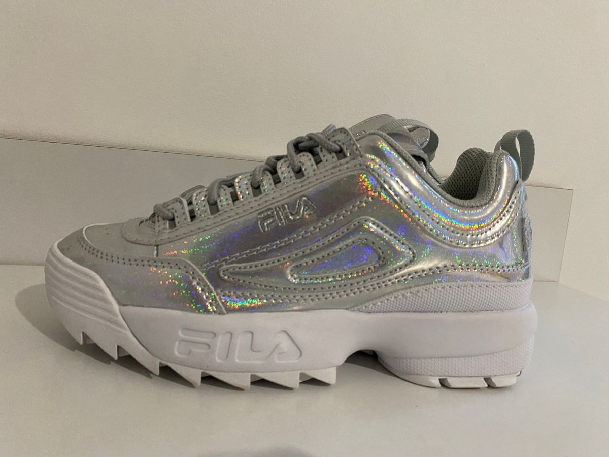 Tenis fila sale holografico