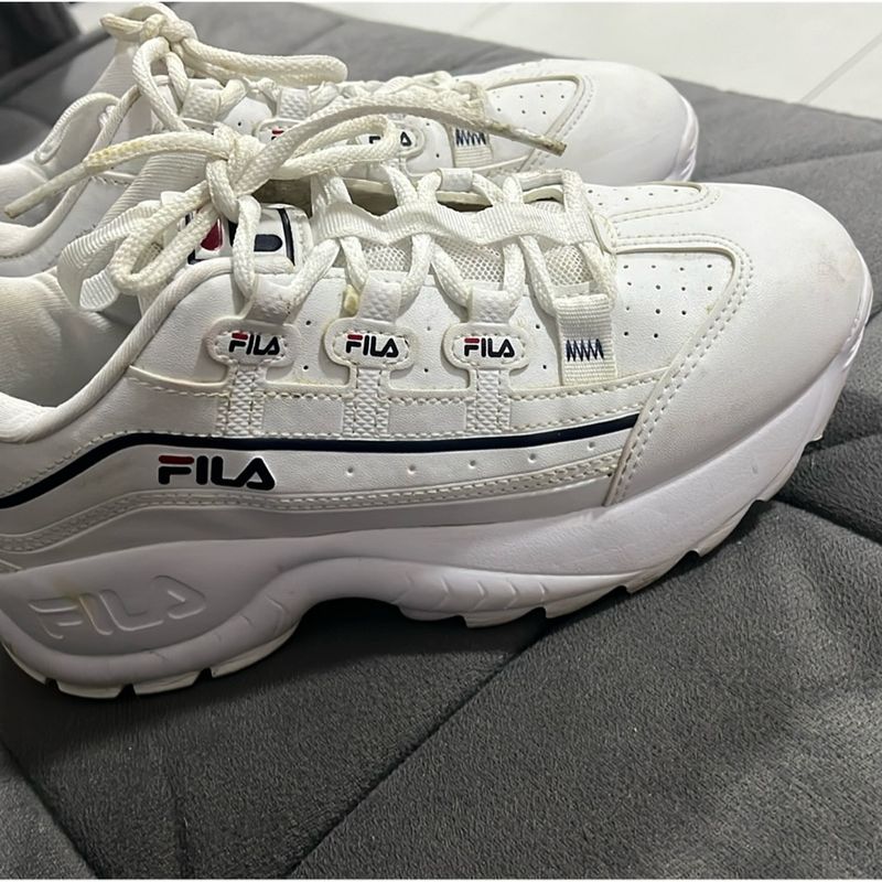 Tênis Fila Hometown Feminino Tamanho 35 Fila Usado 103533629