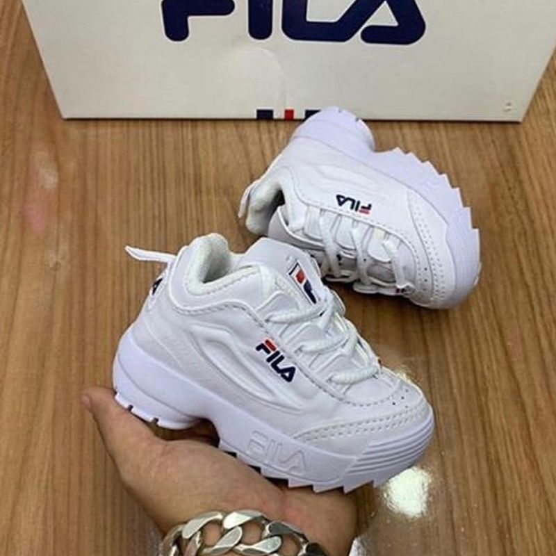 Tenis fila infantil outlet promoção