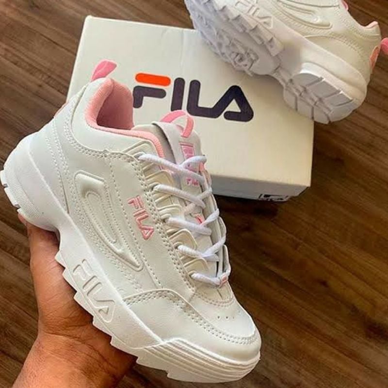 Tenis fila infantil outlet feminino branco