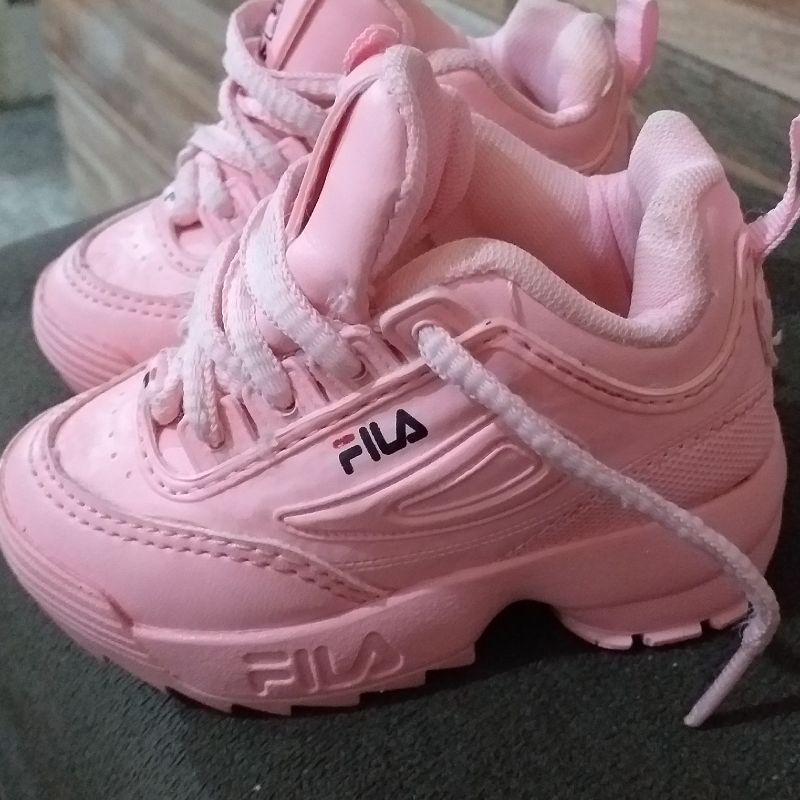 T nis Fila Infantil Rosa T nis Feminino Fila Usado 38044232 enjoei