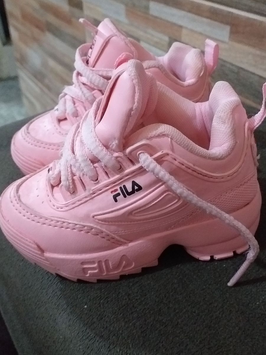 Fila cheap infantil rosa