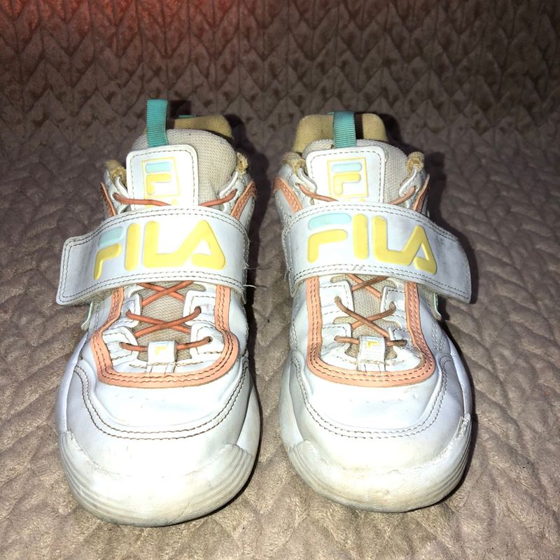 Tenis fila infantil usados sale