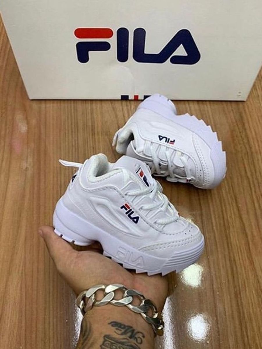 sapato infantil fila