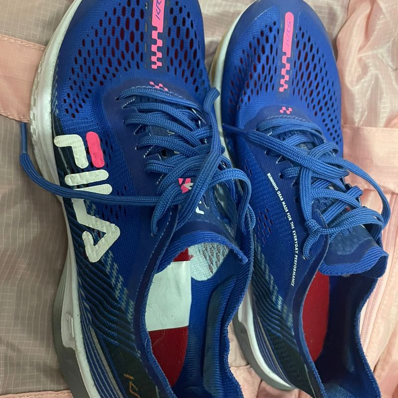 Fila Kr5 Tenis Fila Rosa E Azul Tenis Fila Lançamento Waterproof Sale