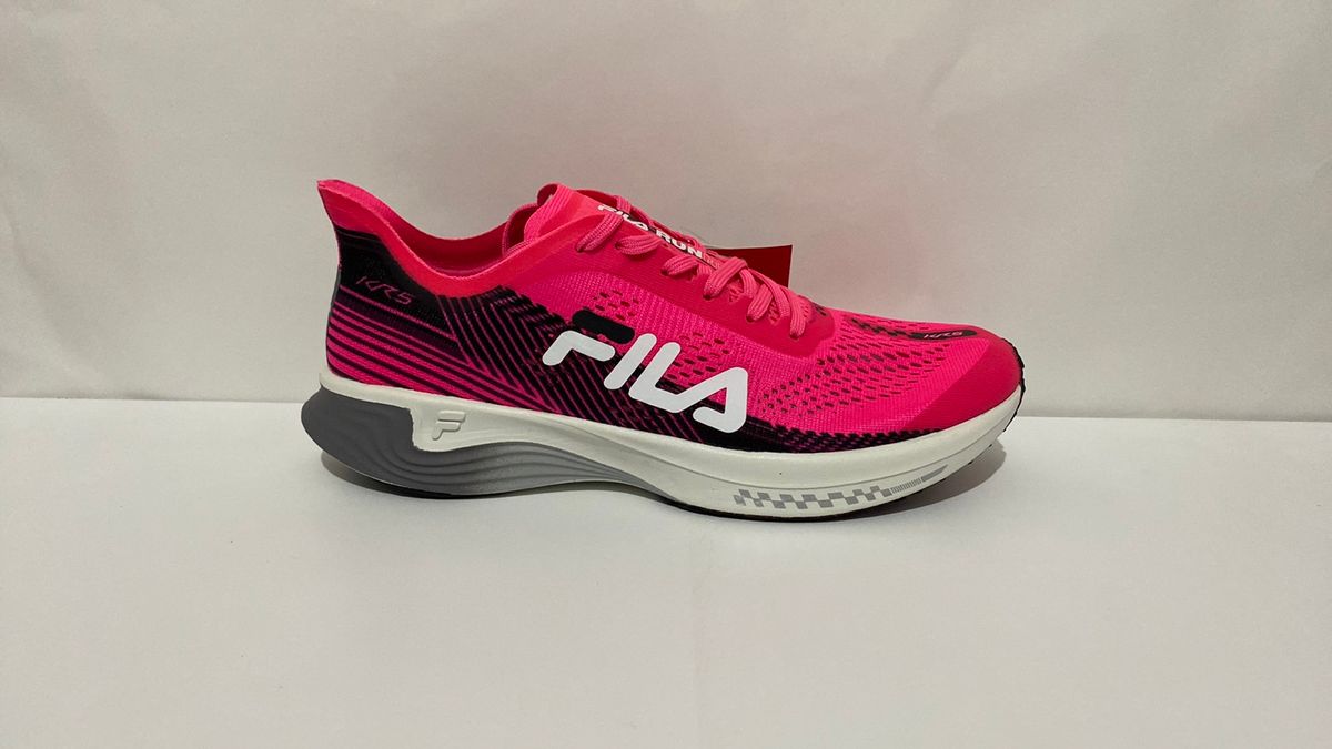 Fila best sale rosa novo