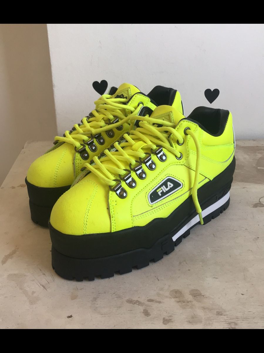 tenis fila plataforma original