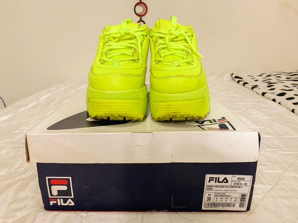tenis fila plataforma