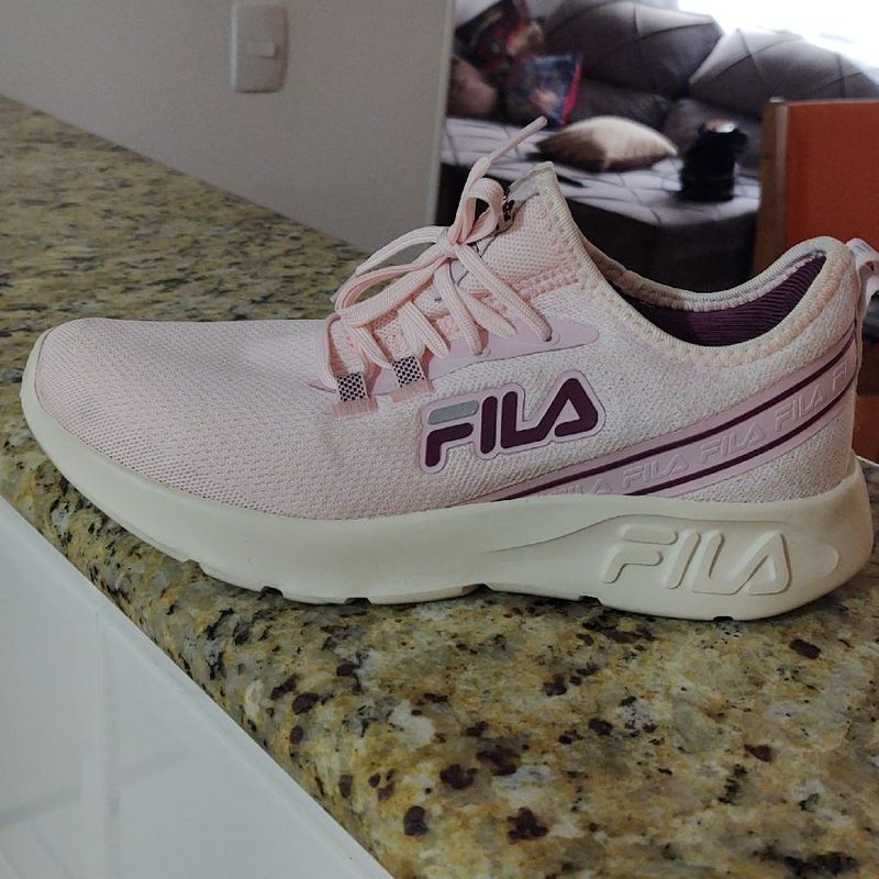 Novo tenis fila store rosa