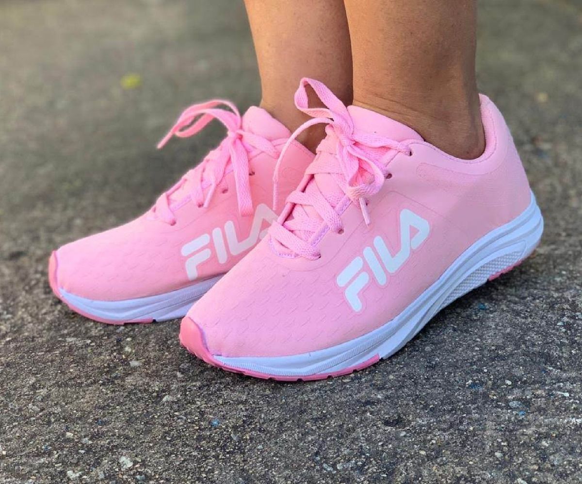 tenis fila rosa pink