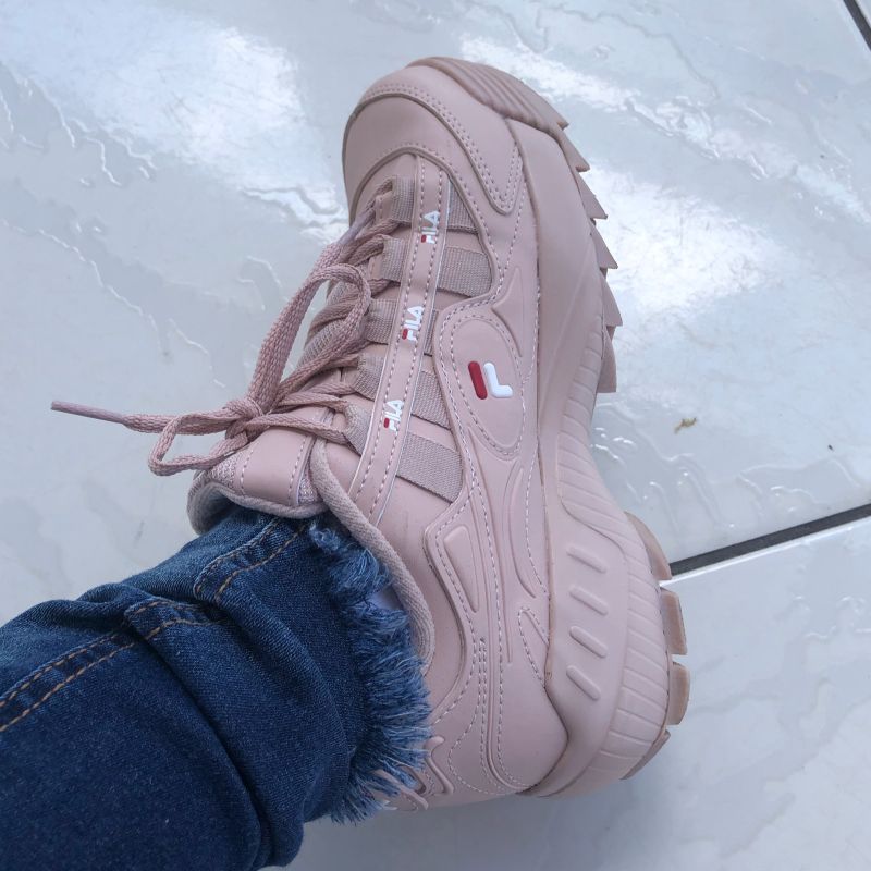 T nis Fila Rose Original T nis Feminino Fila Usado 52397182 enjoei