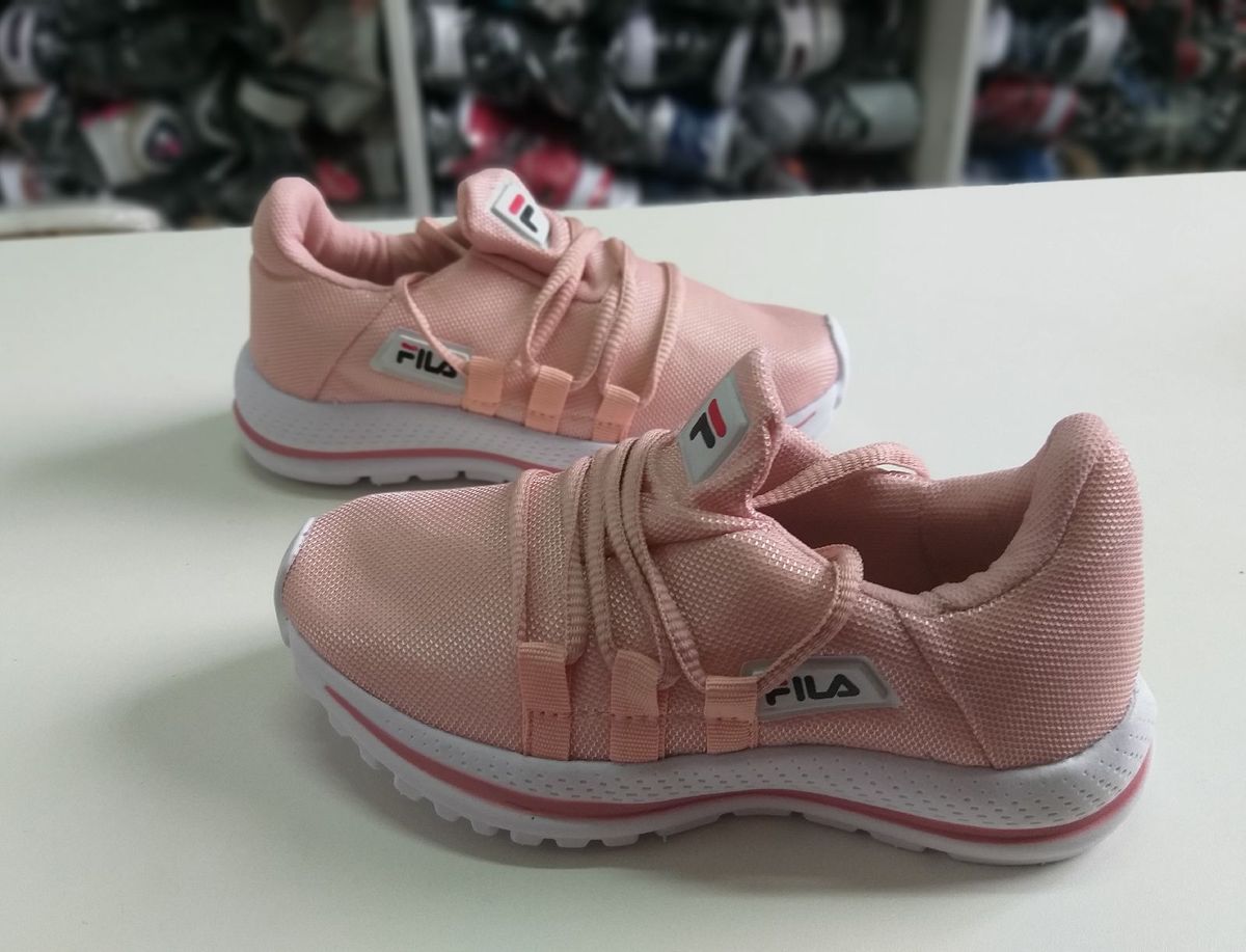 tenis fila rosinha