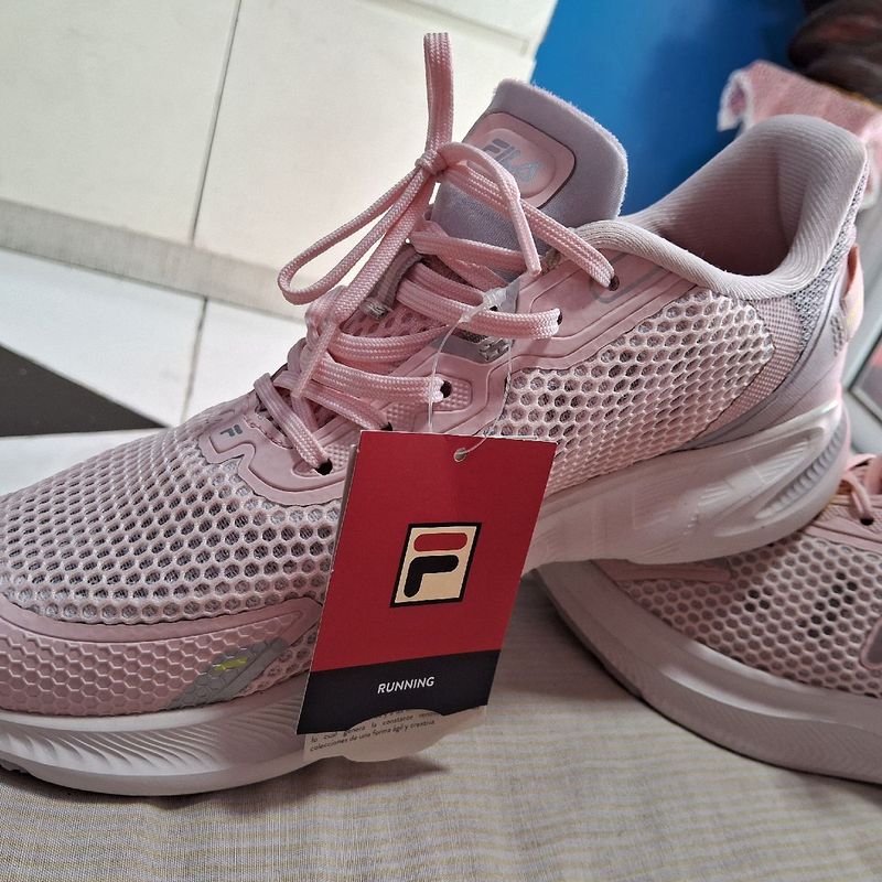 Tenis Fila Original Tamanho 37 Racer Maker Feminino Rosa Claro