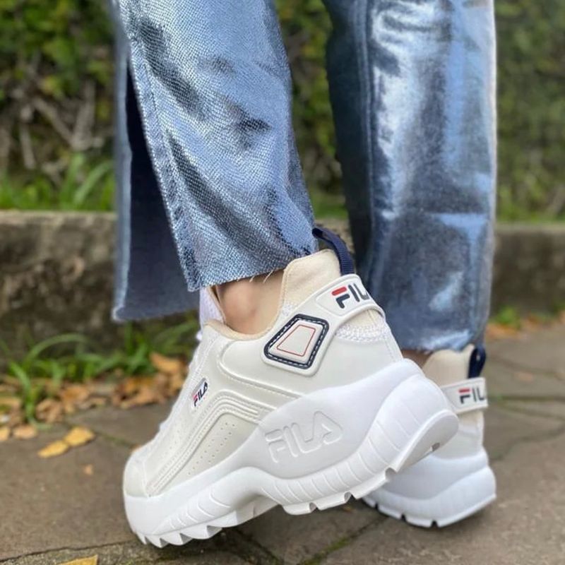 Tenis fila shop feminino original white