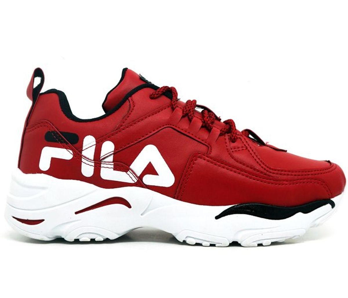 fila tenis vermelho