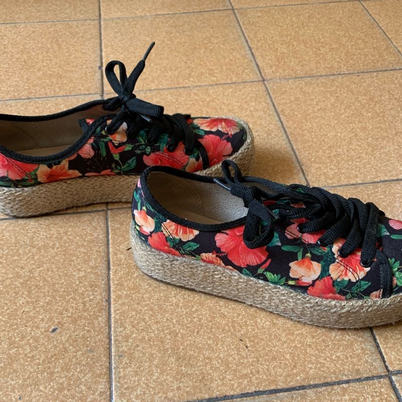 Tenis floral hot sale beira rio