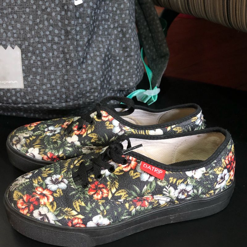 Vans tenis hot sale florido