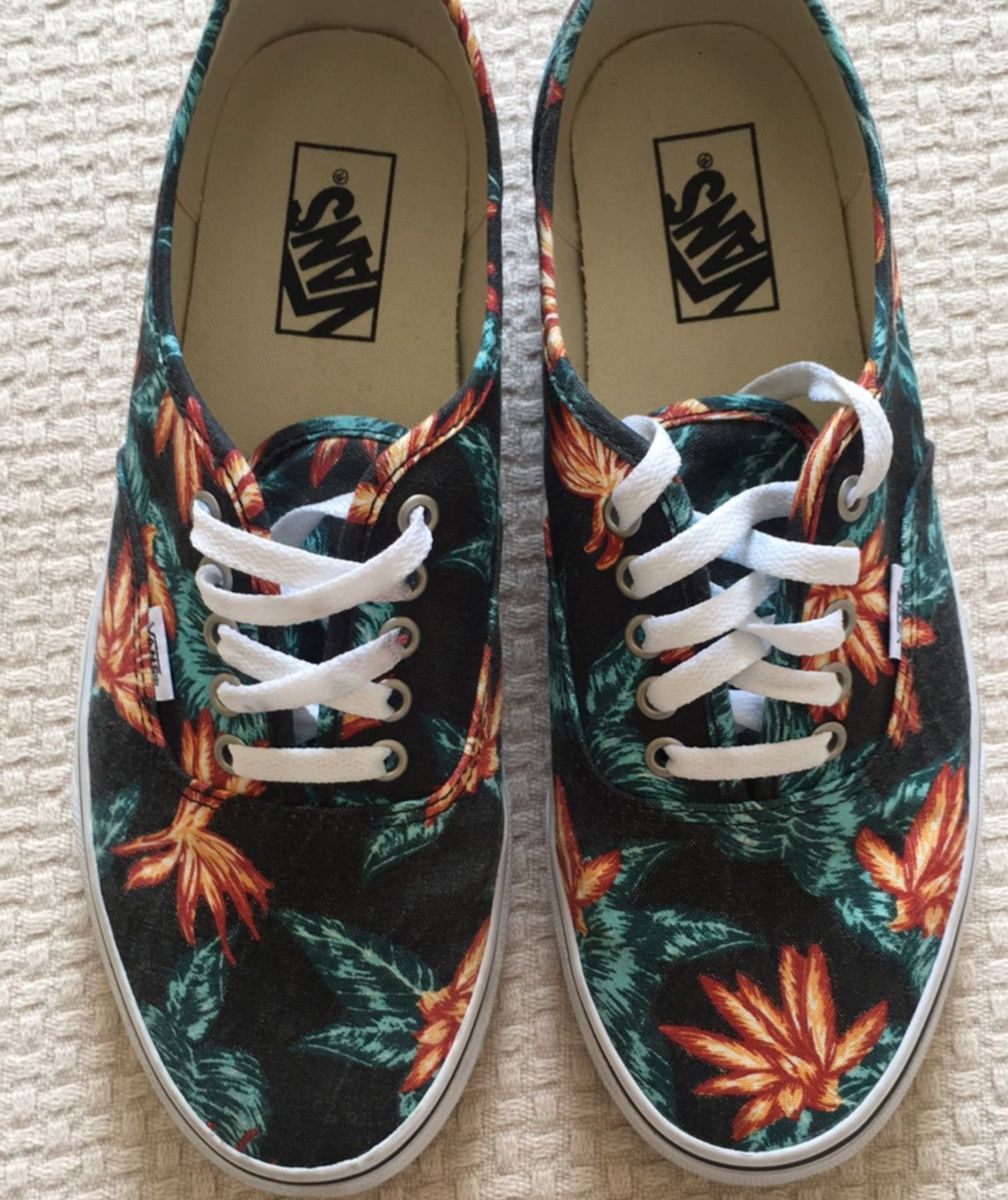 vans florido masculino