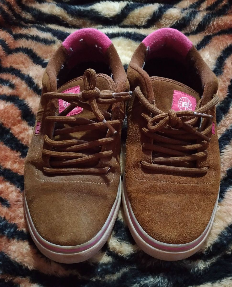 tenis freeday marrom