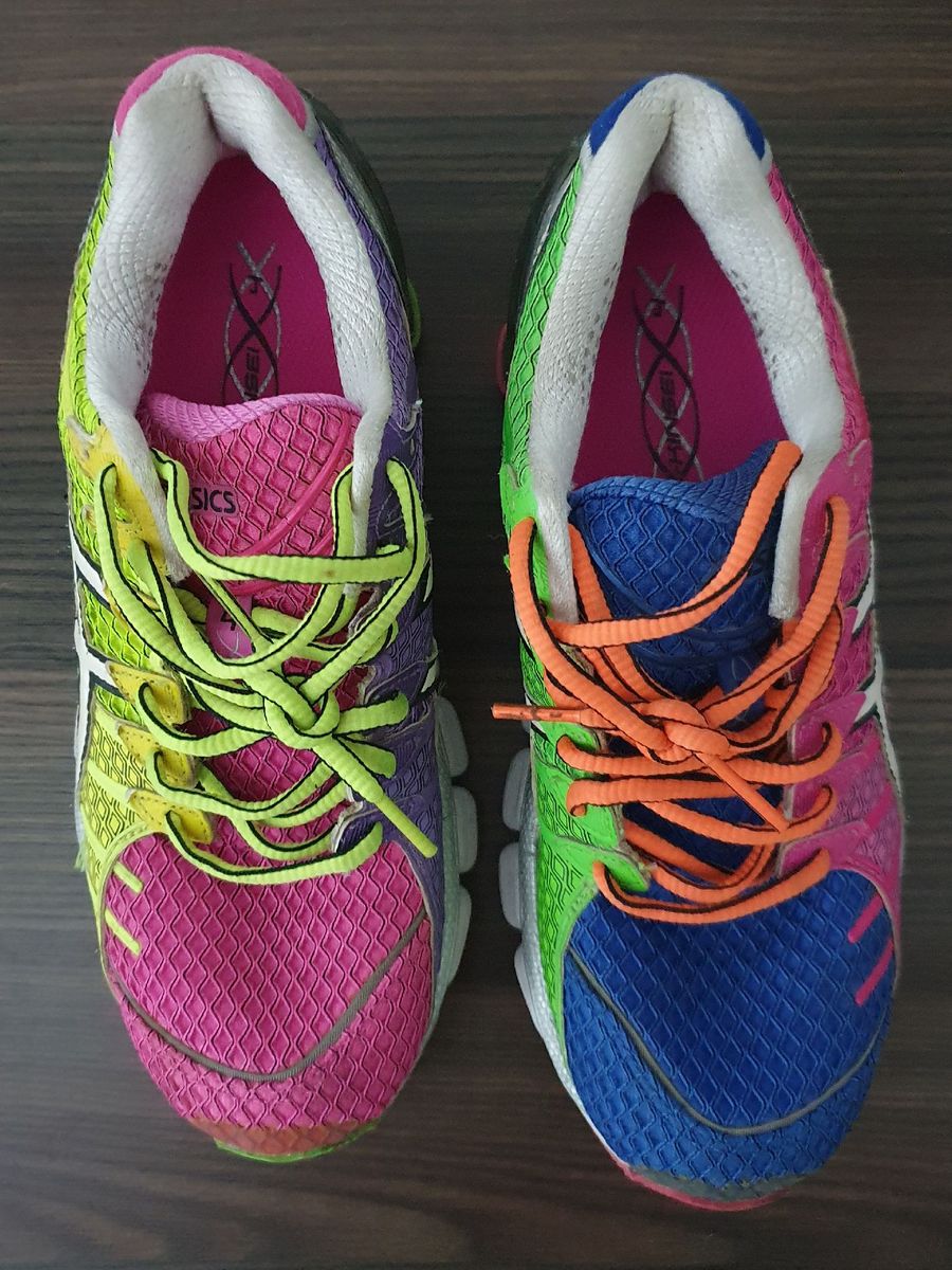 Tenis Gel Kinsei Colorido Tênis Feminino Asics Usado 46053460