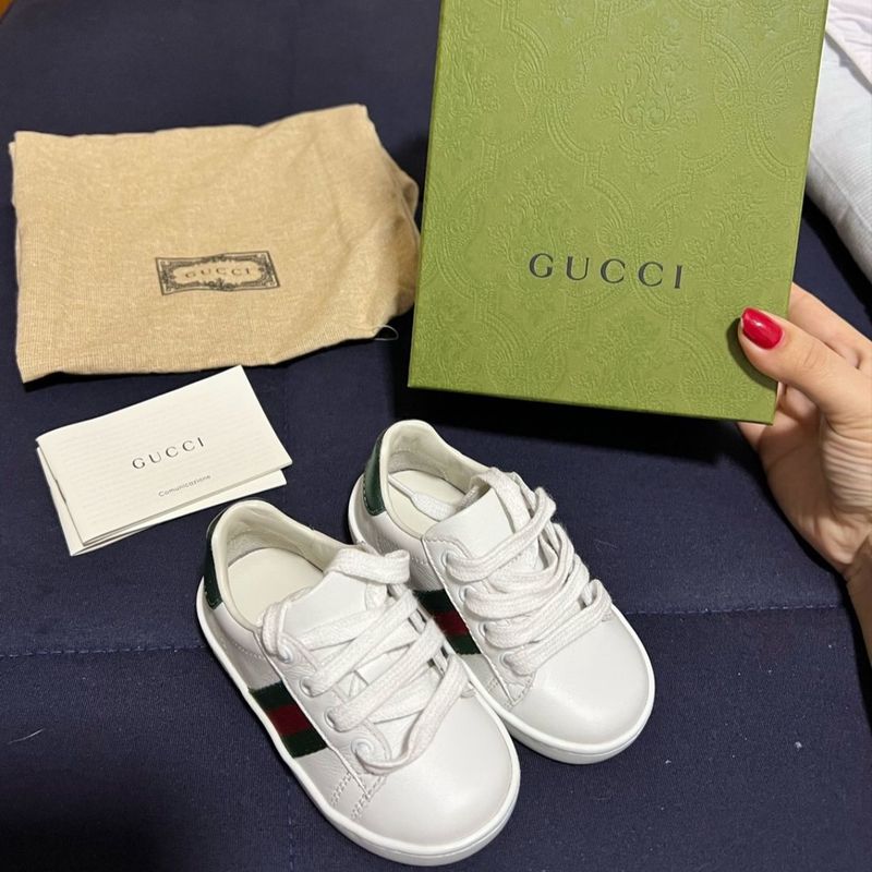 Tênis Gucci 20 Europa | Gucci Usado 78713781 | enjoei