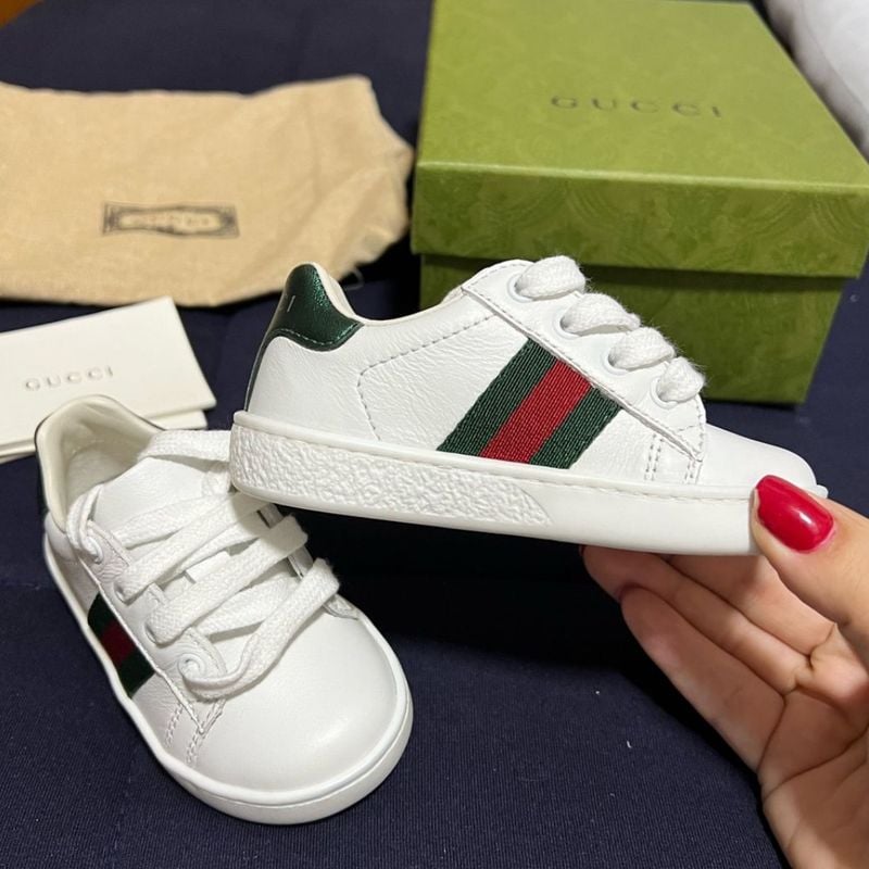 Tenis da sales gucci infantil