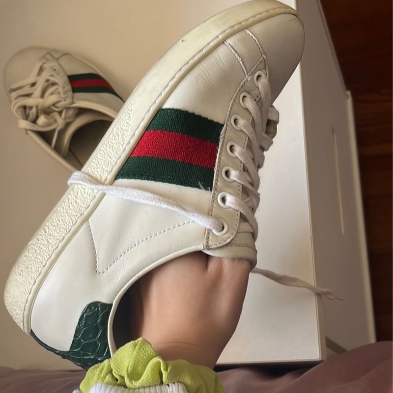 Tenis discount gucci usados