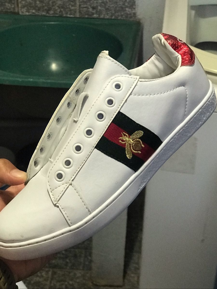 tenis gucci feminino abelha