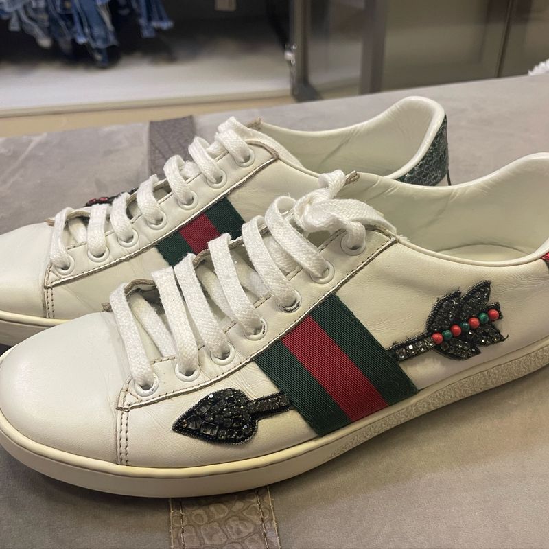 Tenis sales gucci usado