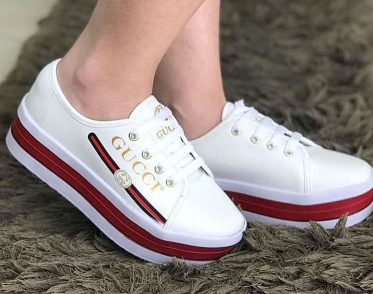 tenis gucci feminino plataforma original