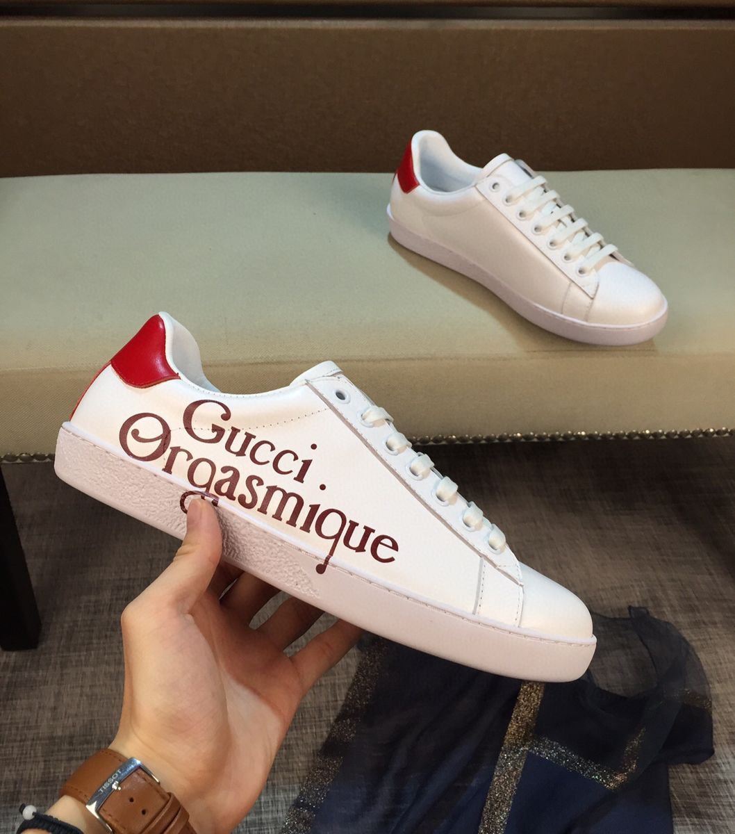 tenis gucci vermelho
