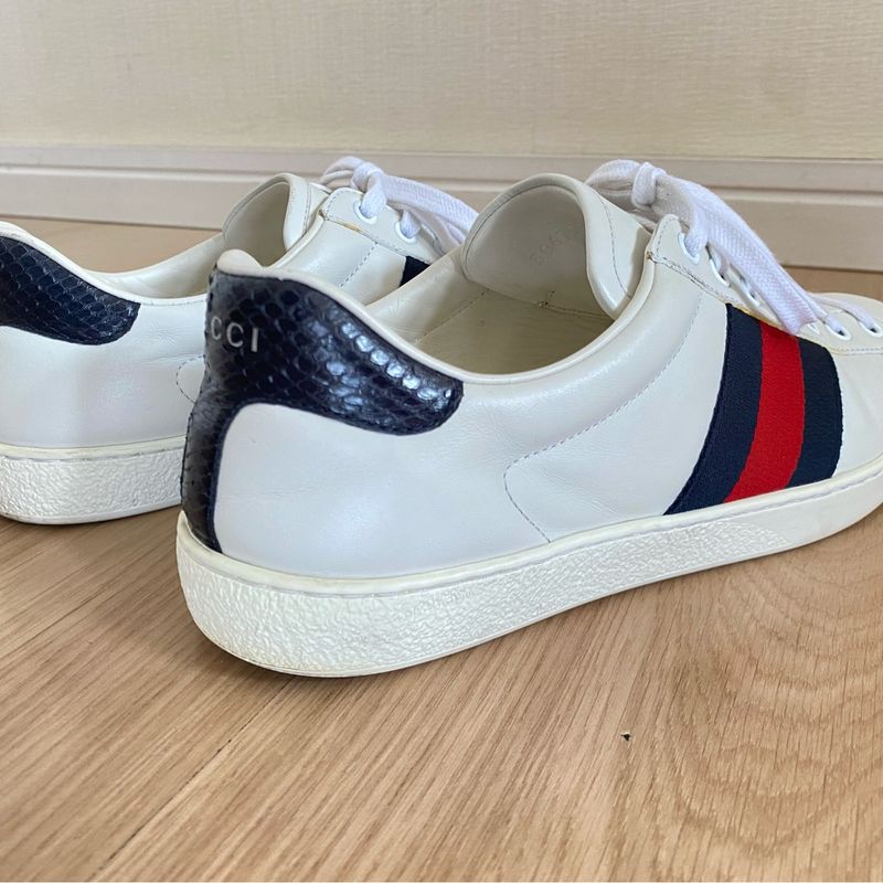 Gucci Original Tenis Gucci Masculino Branco Tênis Gucci Ace Web