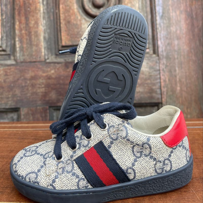 Tenis gucci hot sale infantil masculino